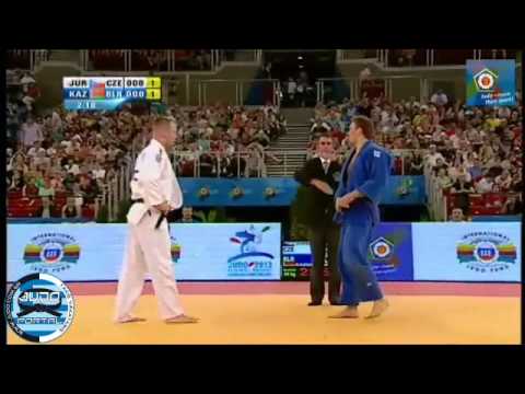 European Judo Championships Budapest 2013 -90kg JURECKA (CZE) - KAZUSIONAK (BLR)