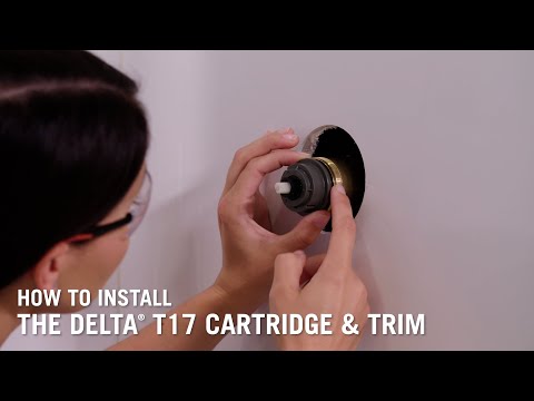 How to Install the Delta® T17 Cartridge & Trim