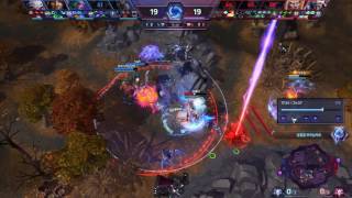 군주님 한타하는 영상