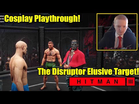 Agent 47 Takes Down Conor McGregor ( The Disruptor ) - Hitman 3 Elusive Target Silent Assassin