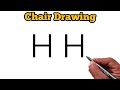Chair Drawing Easy | Chair Drawing for beginners