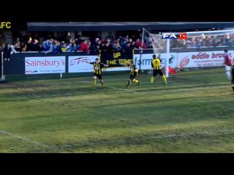 Harrogate Town 1- 1 Hastings United | The FA Cup 2nd Round 2012/13