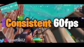 How To Get Consistent FPS On Fortnite Mobile !!