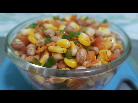 Healthy Sweet corn vegetable Salad