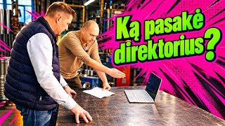 Su pirties verslo idėja atėjau į gamyklą