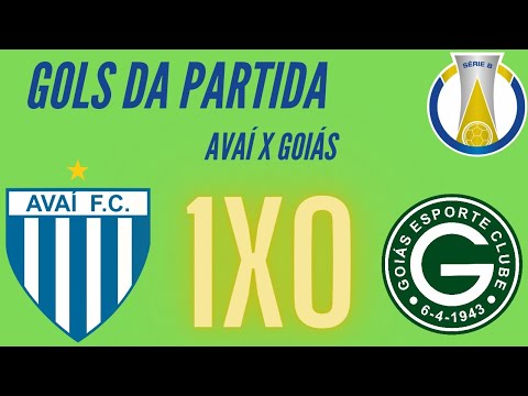 AVAÍ 1 X 0 GOIÁS l GOLS DO JOGO l 25ª RODADA SÉRIE B 2021