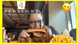 WE HAD A LUNCH DATE WITH DAD!!! REDSTONE AMERICAN GRILL VLOG....