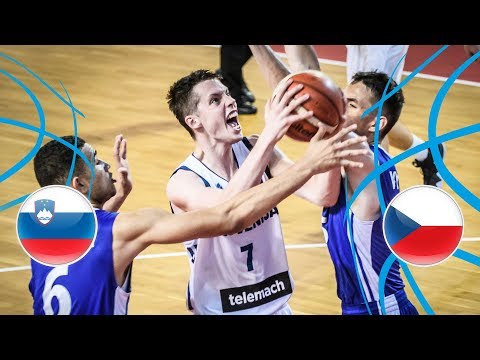 Slovenia v Czech Republic -Full Game -Quarter-Finals- FIBA U18 European Championship Division B 2018