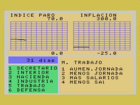 Juego De La Moncloa (1987, MSX, J.V. Ramírez)