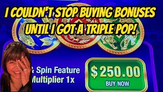 BUYING BONUSES TO GET A.TRIPLE POP!