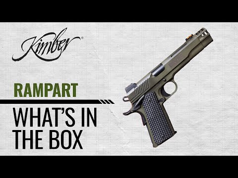 Kimber Rampart 1911 45 ACP with Compensator | What's in the Box