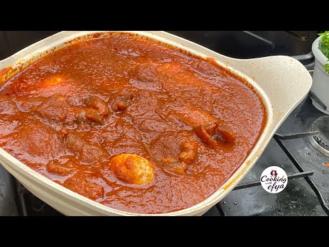 HOW TO MAKE AUTHENTIC GHANAIAN WAAKYE STEW RECIPE | HAUSA STEW | GHANA WAAKYE ZONGO STEW