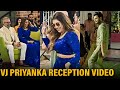 VJ Priyanka Wedding Amir Kuthu Dance At Reception Vasi Sachi Marriage Husband 2nd Kalyanam