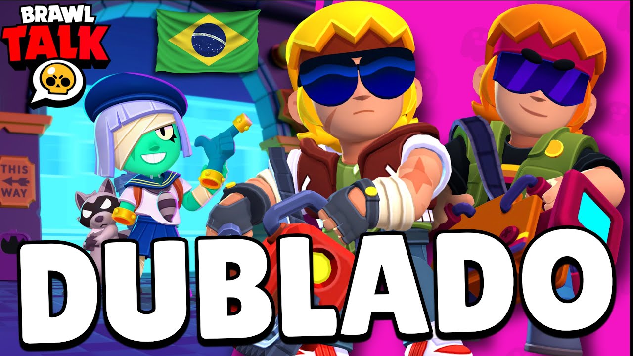 NOVO BRAWL TALK DUBLADO EM PORTUGUÊS - BRASIL!