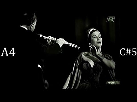 Yma Sumac In Her Duet With A Flute - Insane Harmonization