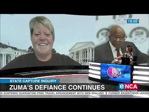 Zuma's defiance continues