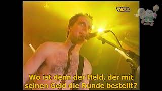 Die Toten Hosen - Das Altbierlied (live 1998 subtitulado/Untertitel/lyrics)
