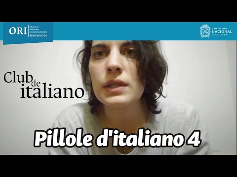 Pillole d'italiano 04 2020