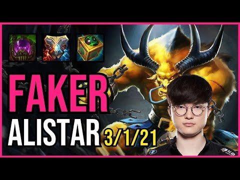 FAKER - ALISTAR vs SENNA Support - KR Grandmaster - Patch 11.6