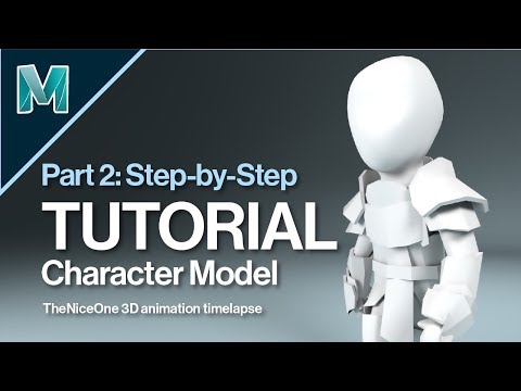 How to Create a Low Poly Character in Maya (Part 2) | Step-by-Step Maya 2018-2019 Tutorials