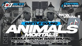 Download lagu DJ BATTLE CEK SOUND ANIMALS MORTALS MIDEL NROTOK BASS HOREG 2026 mp3