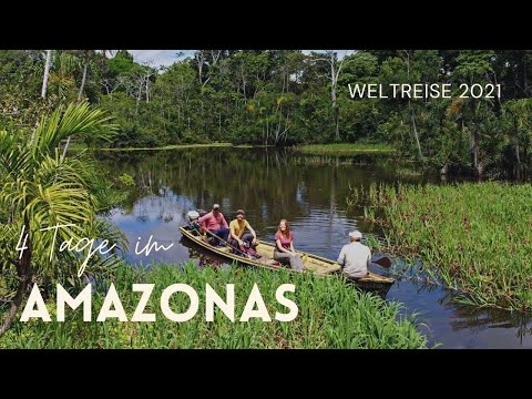 Amazonas pur! 4 Tage im Dschungel Kolumbiens per Boot 🌎 #Weltreise2021 #Kolumbien