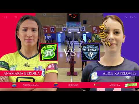 LIVE 🎥: CSU Belor Galați – CSO Voluntari 2005 / VOLEI 2021