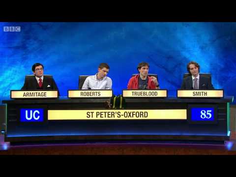 University Challenge S44E05 St Peter's - Oxford vs Sussex