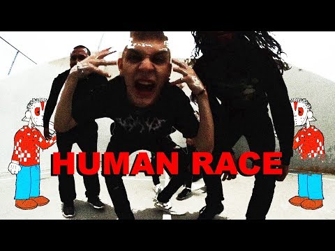 AFOURTEEN - HUMAN RACE (FT. BRUHMANEGOD/LIL DARKIE) (OFFICIAL MUSIC VIDEO)
