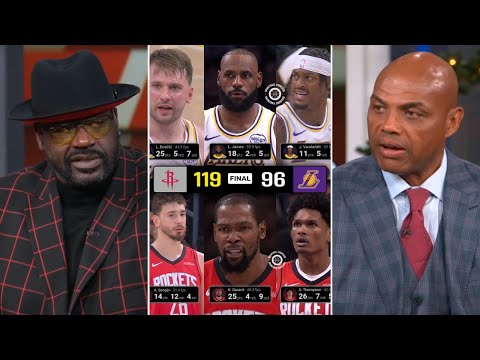 Inside The NBA | LeBron is terrible- Shaq & Chuck: Suns are real contenders after beat Lakers 119-96
