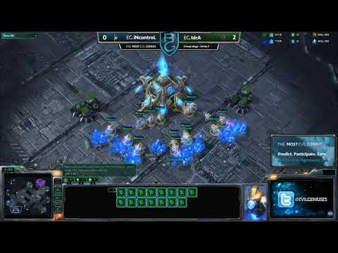 VC: iNcontroL vs IdrA PvZ- MEDIA Legends battle it out