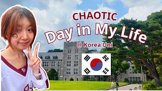 EXCHANGE STUDENT IN KOREA 🇰🇷 | classes, cafehopping, hair dye, seoul's biggest fireworks