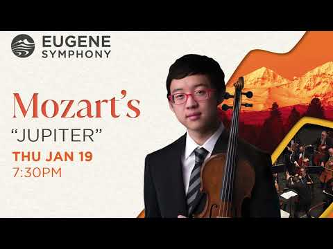 Eugene Symphony presents Mozart's Jupiter and other early music favorites