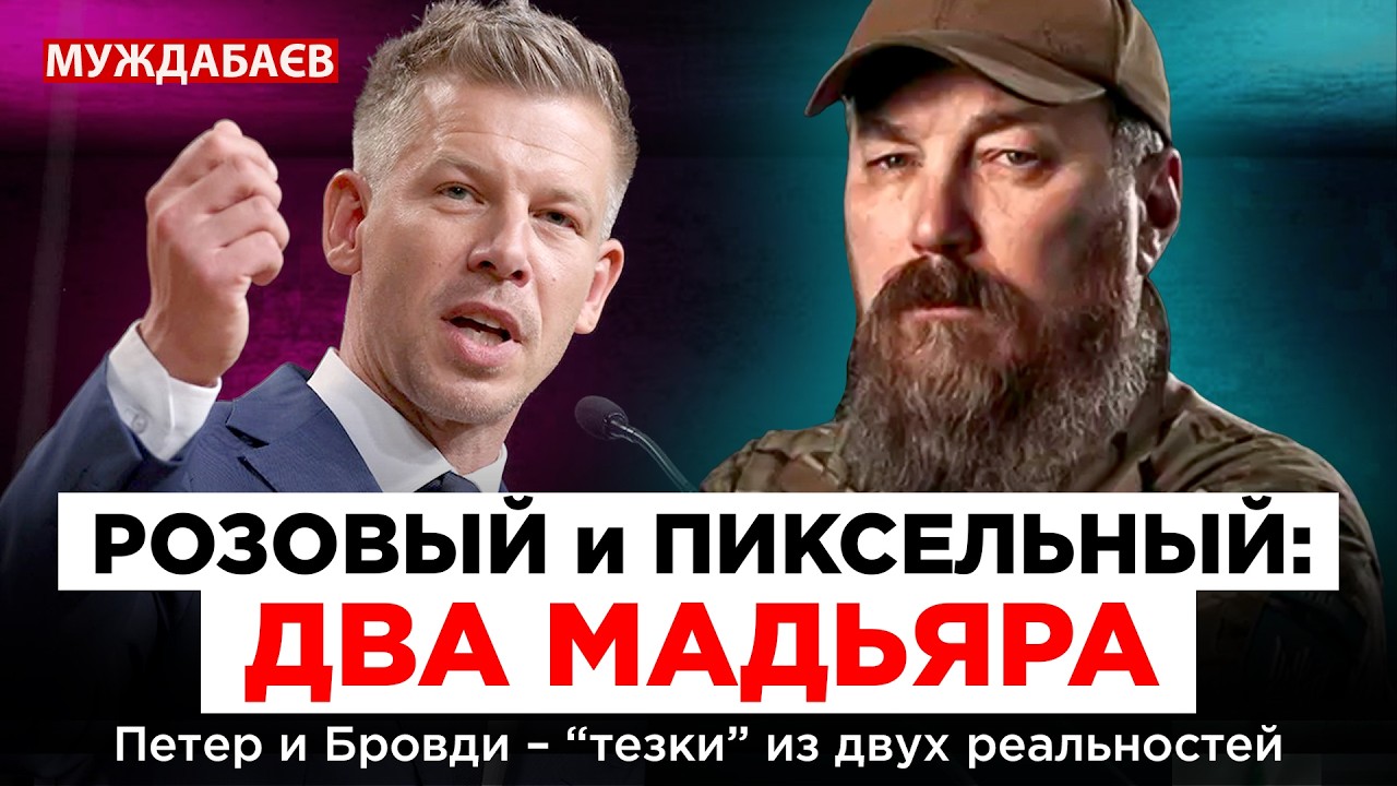 РОЗОВЫЙ И ПИКСЕЛЬНЫЙ: ДВА МАДЬЯРА. Петер и Бровди — «тезки» из двух реальнос?