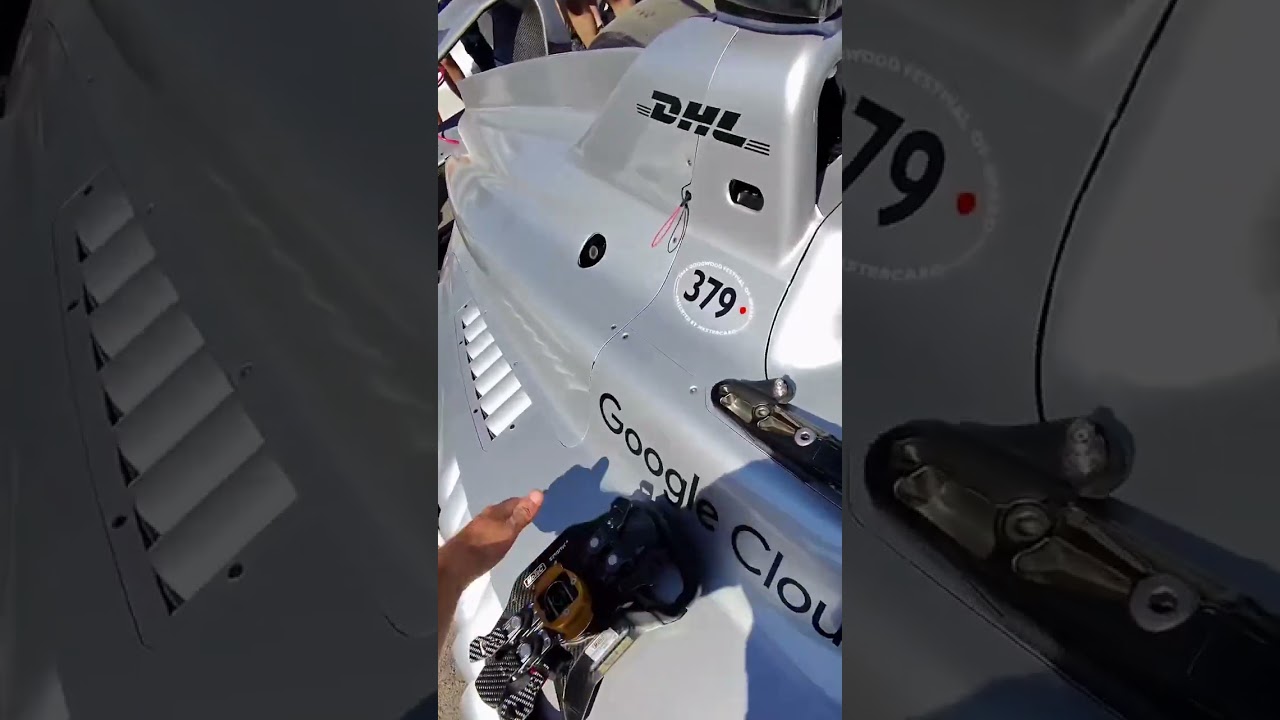 POV: Getting strapped into the GEN4 for the shoot-out