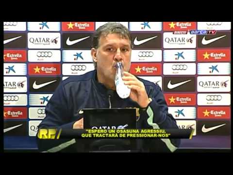 FC Barcelona   Rueda de prensa de Gerardo Martino 18-10-2013