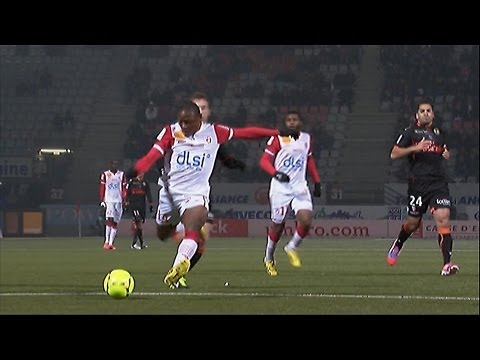 But Paul ALO'O EFOULOU (36') - AS Nancy-Lorraine - FC Lorient (2-1) / 2012-13