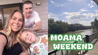 Camping in Moama for the weekend!