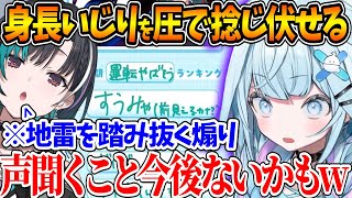 煽られまくったことで特大の圧をかけるすうちゃんｗ | てぇてぇ話題に思わずオジになる千速ｗ【ホロライブ/切り抜き/VTuber/ 水宮枢 / 輪堂千速 】