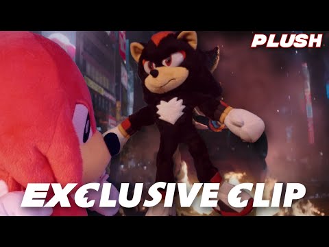 Sonic 3 Exclusive Clip PLUSH REMAKE | Sonic The Hedgehog 3 Plush