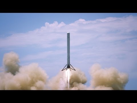 20 главных инженерных достижений 2014 года. Falcon 9: многоразовая ракета проходит испытания. Фото.