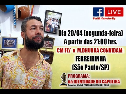 15ª LIVE NA IDENTIDADE DO CAPOEIRA - FERREIRINHA