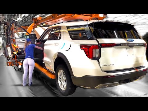 Secret US Ford Factory Producing 2026 Explorer & F-Series: Manufacturing process [Chicago plant]
