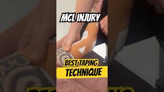 BEST SPORTS TAPING technique for MCL injuries