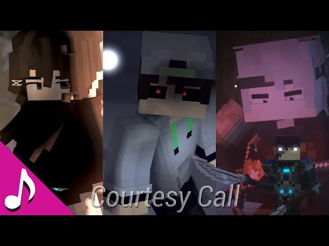 'Courtesy Call' AMV [A Minecraft Music Video] Montage
