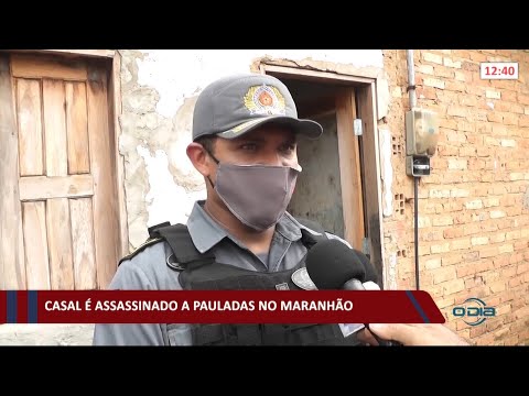 Casal eÌ morto a pauladas no interior do MaranhaÌƒo 20 10 2021