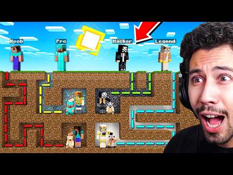 خطفوا الأطفال داخل أخطر متاهة غريبة في قرية ماين كرافت !!؟