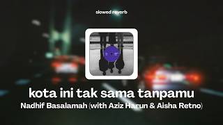 Download lagu kota ini tak sama tanpamu - Nadhif Basalamah (with Aziz Harun & Aisha Retno) (slowed   reverb) mp3