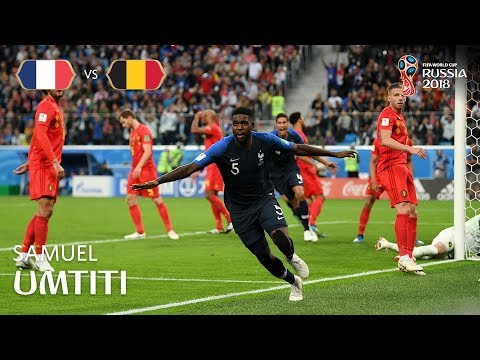 Samuel UMTITI Goal - France v Belgium - Match 61
