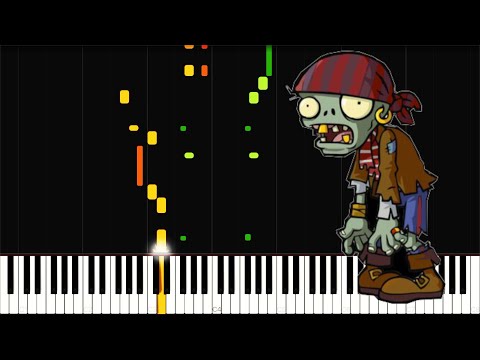 Pirate Seas (Wave 1) | Plants Vs. Zombies 2 | Piano Tutorial